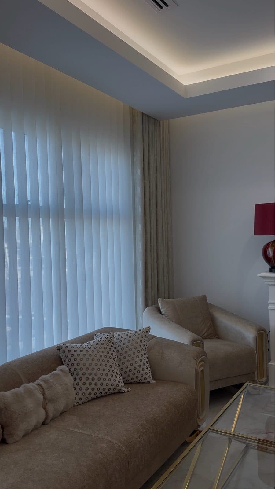 Sheer with decor side curtains
